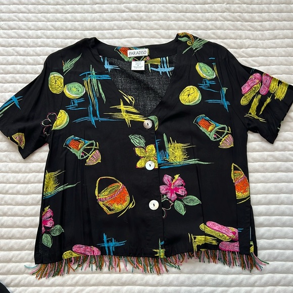 90’s Vintage crop top - Picture 1 of 3